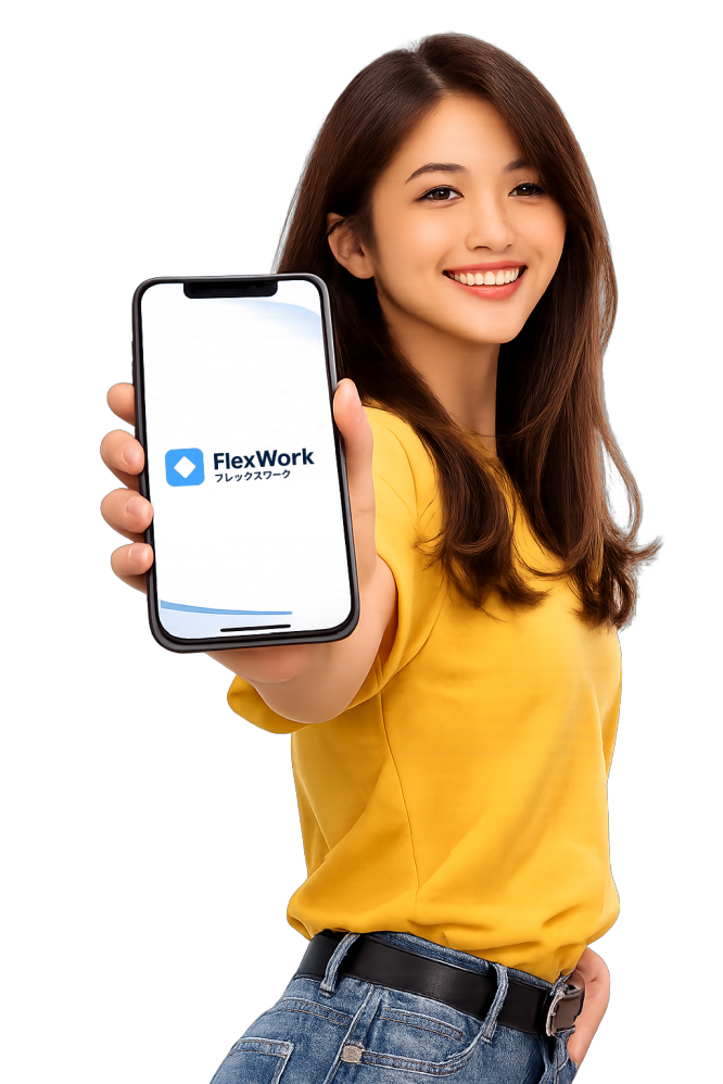 Pessoas usando o FlexWork